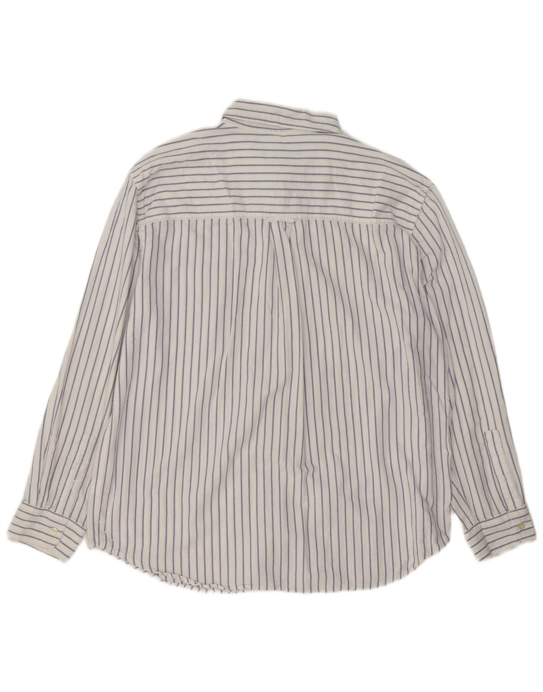 Camicia da uomo Chaps XL in cotone gessato bianco