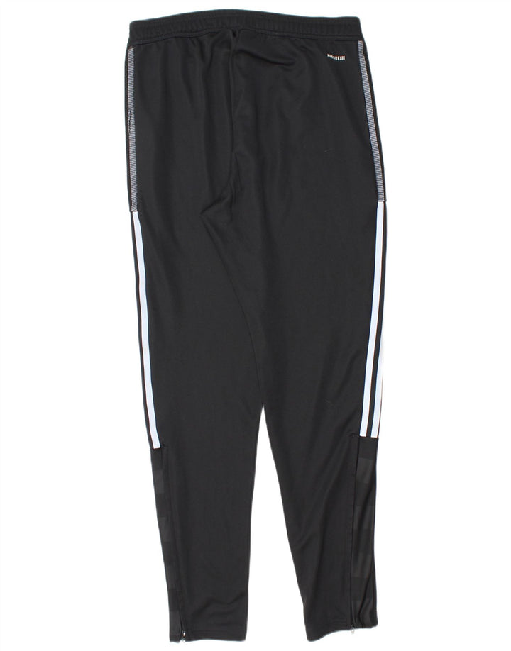 Pantaloni da tuta Adidas Aeroready da uomo in poliestere nero medio