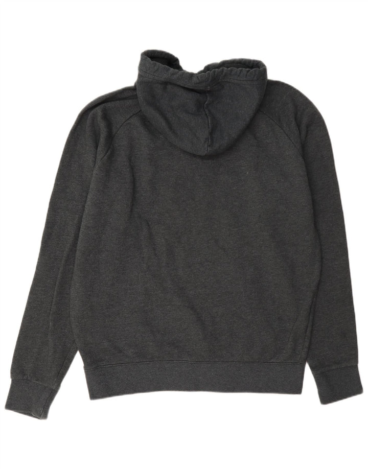 Felpa con cappuccio grafica da uomo Kappa XL in cotone grigio