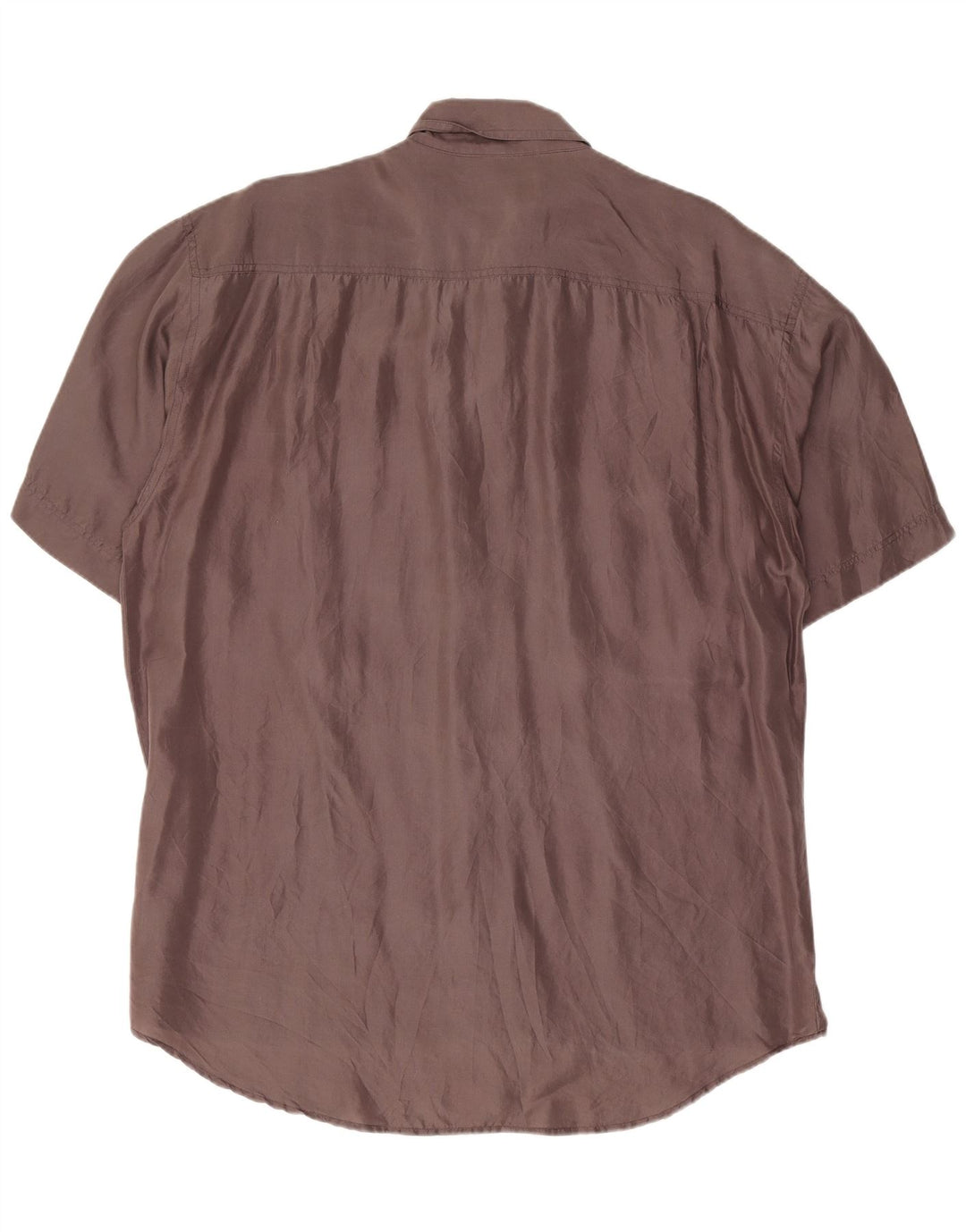 Camicia a maniche corte da uomo Accanto taglia 39/40 grigio medio