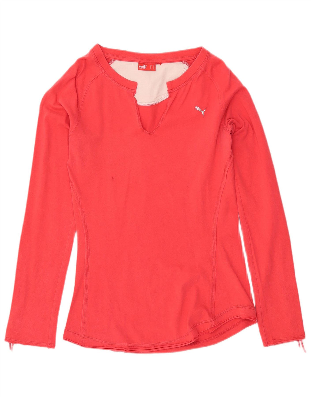 Maglia manica lunga da donna PUMA UK 12 Medium Rossa