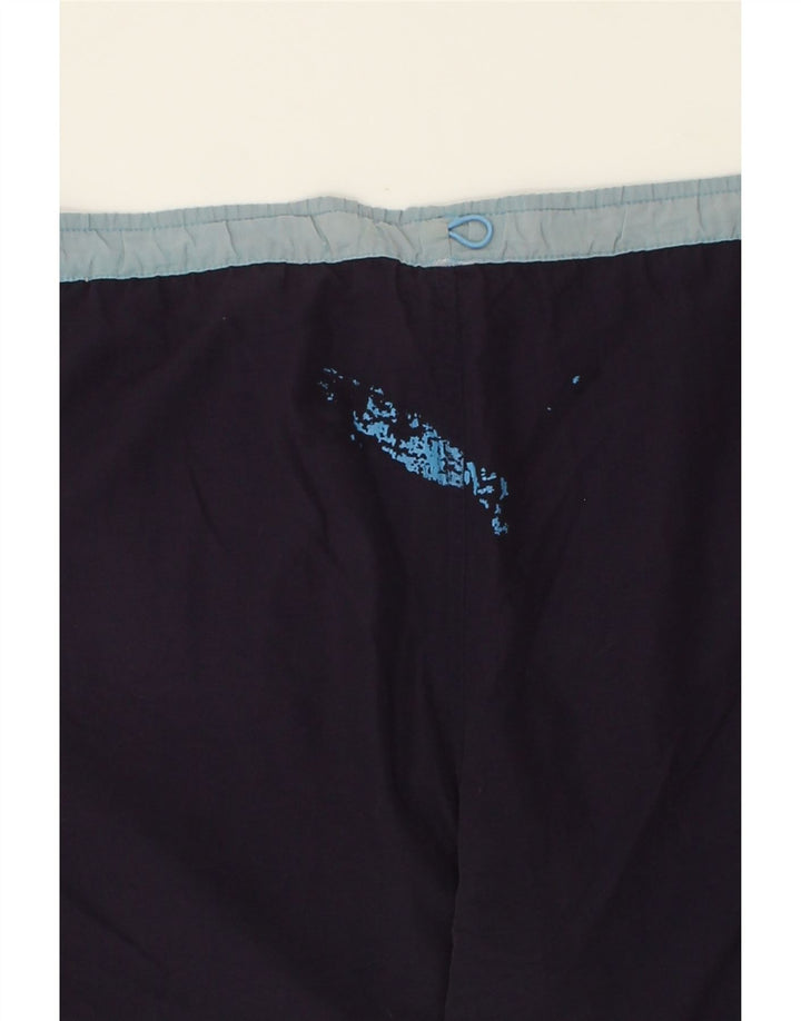 PUMA Mens Swimming Shorts Medium  Navy Blue Colourblock Nylon Vintage Puma and Second-Hand Puma from Messina Hembry 