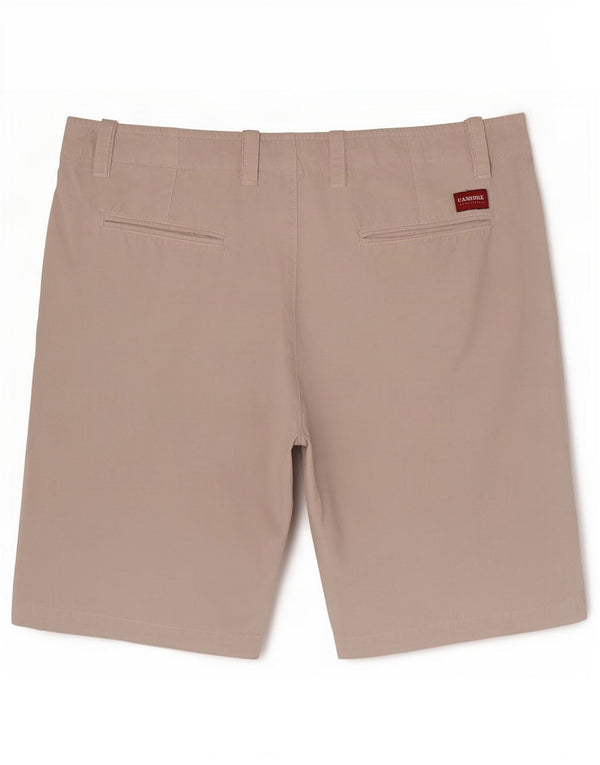 Pantaloncini chino da uomo Carrera W36 grandi in cotone grigio