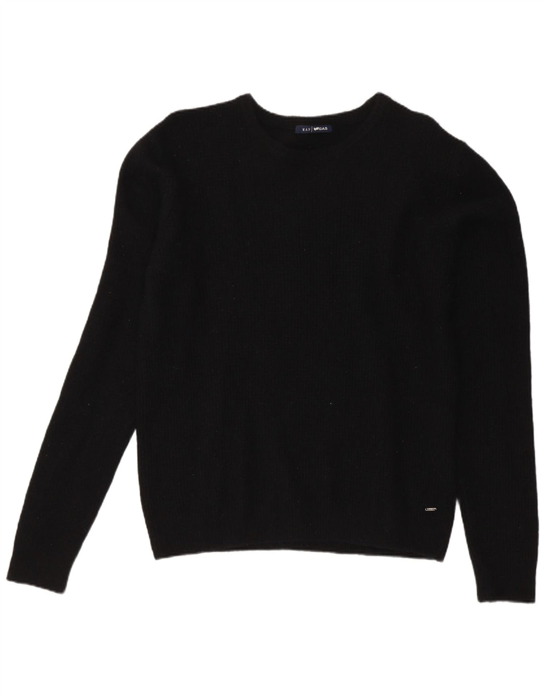 Maglione maglione girocollo da uomo Gas nero medio