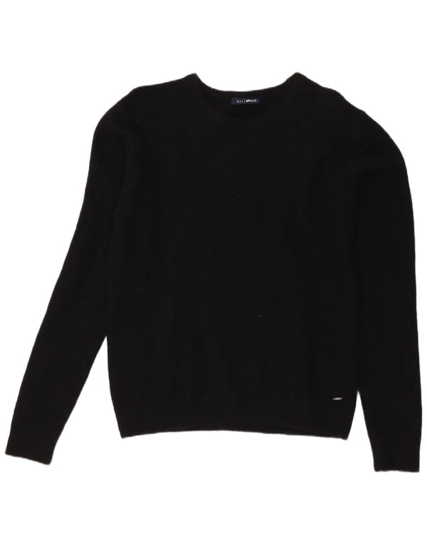 Maglione maglione girocollo da uomo Gas nero medio