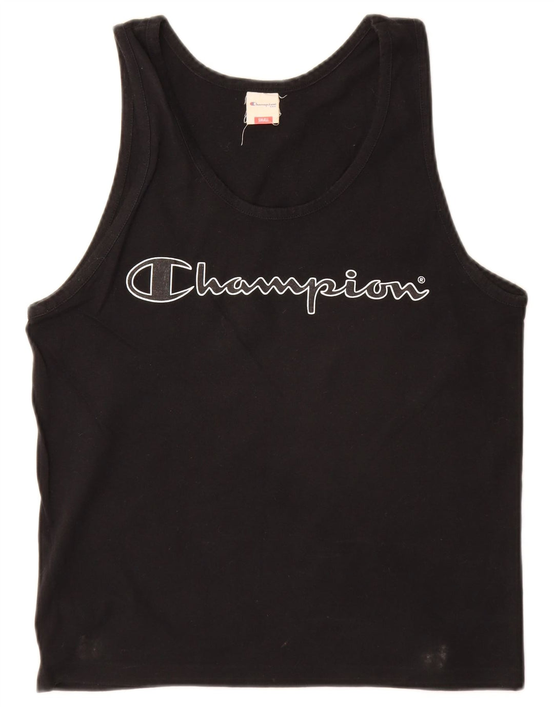 Canotta grafica da donna Champion UK 10 piccola nera