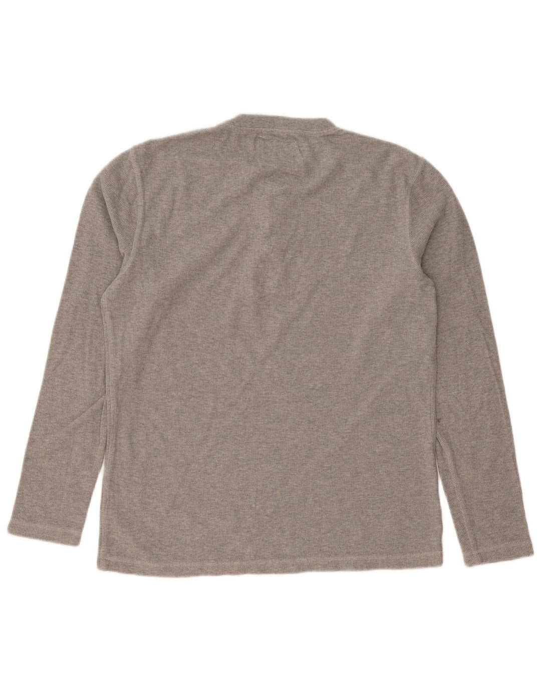 Top da uomo a maniche lunghe SUPERDRY grigio medio