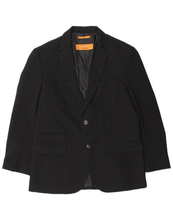 Giacca blazer da uomo a 2 bottoni Zara UK 42 XL nera