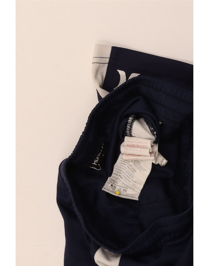 Pantaloncini sportivi Hurley da bambino 6-7 anni in poliestere color block blu navy