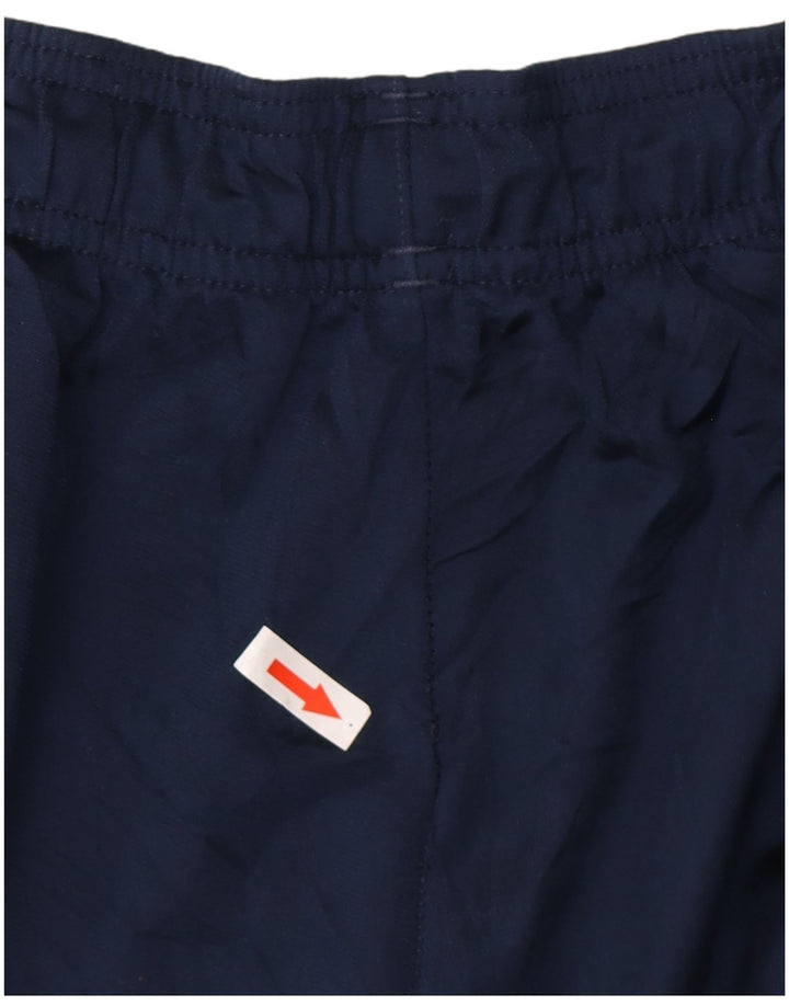 Pantaloni da tuta da uomo Adidas medi in poliestere blu navy