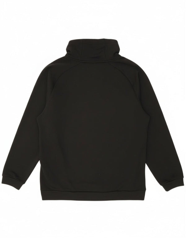 Felpa con cappuccio grafica Nike Dri Fit da uomo 2XL poliestere nero