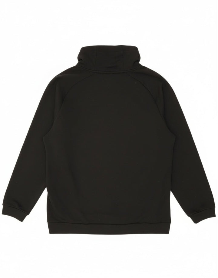 Felpa con cappuccio grafica Nike Dri Fit da uomo 2XL poliestere nero