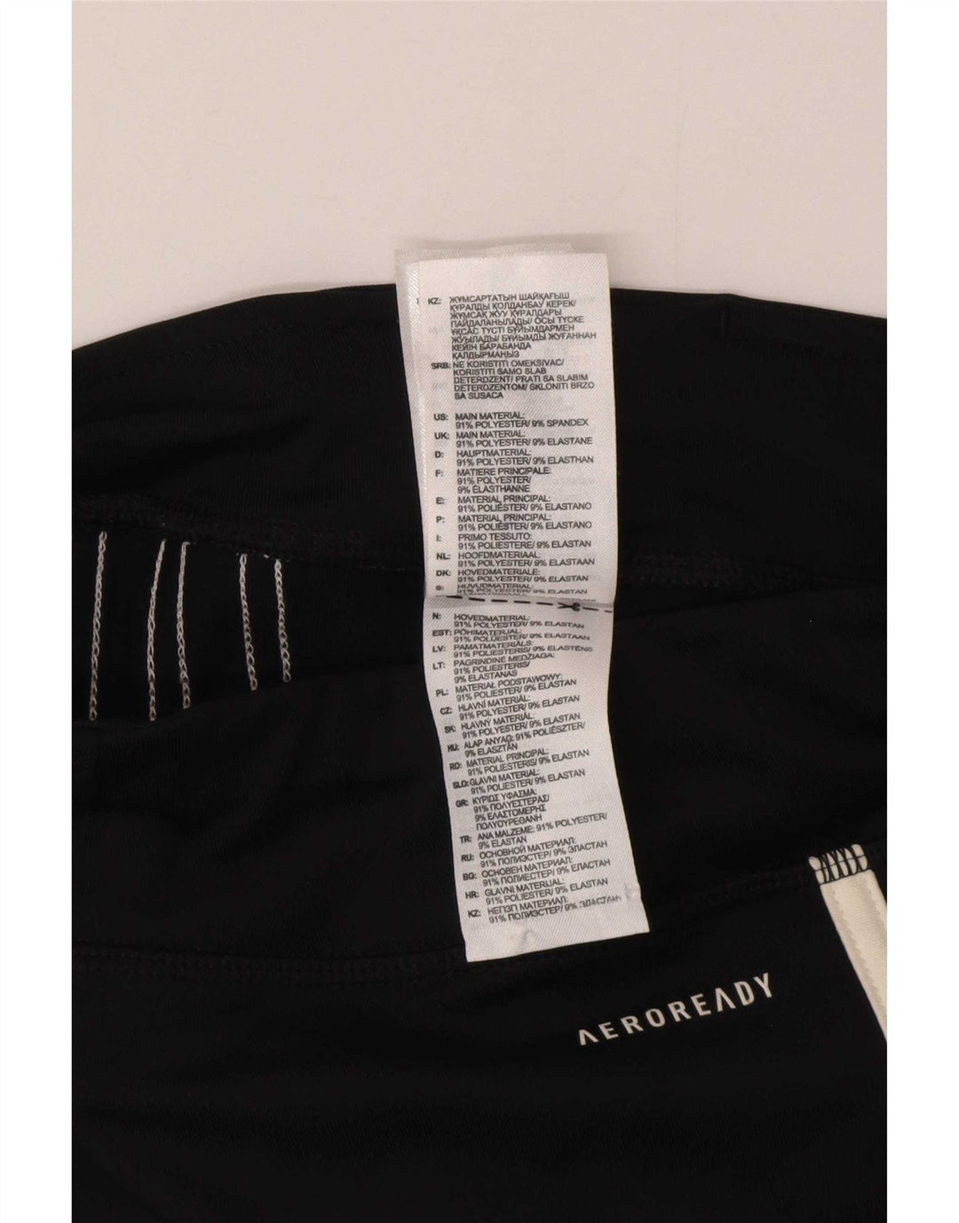 Leggings Adidas Aeroready Bambina 13-14 Anni Poliestere Nero
