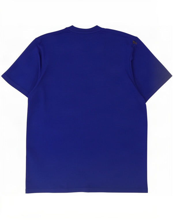 Maglietta Adidas Climalite da uomo grande blu