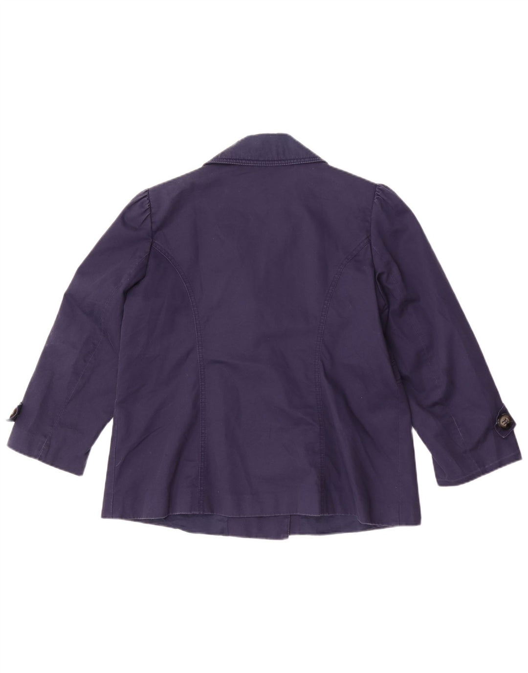 Trench corto da donna Marks & Spencer UK 14 medio blu navy