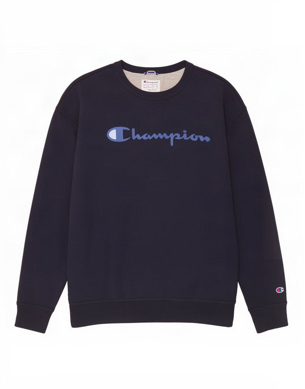 Felpa grafica da uomo Champion Felpa 2XL Cotone blu navy