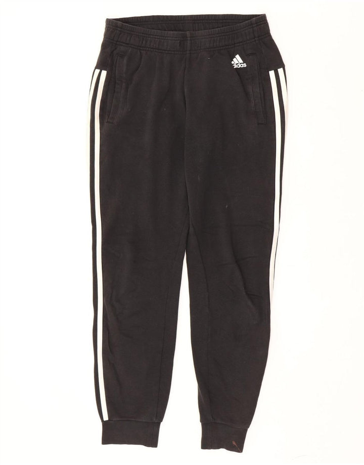 Pantaloni da tuta da uomo Adidas Joggers piccoli in cotone nero