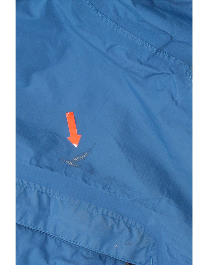 Giacca antipioggia da uomo The North Face UK 38 Colorblock blu medio