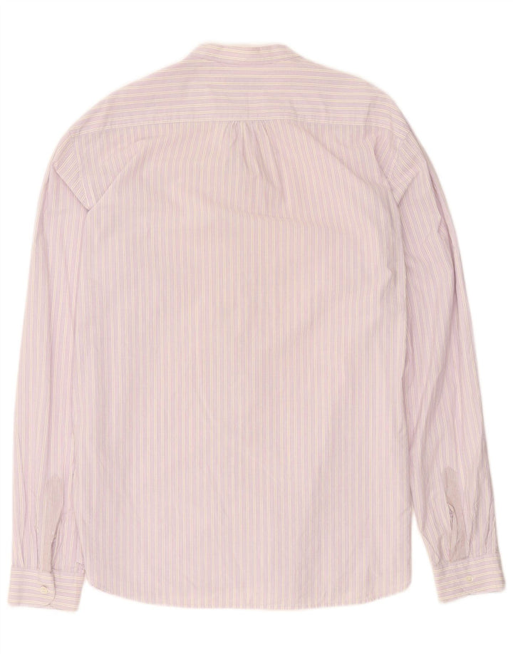 Camicia da uomo Ted Baker taglia 6 2XL cotone a righe rosa