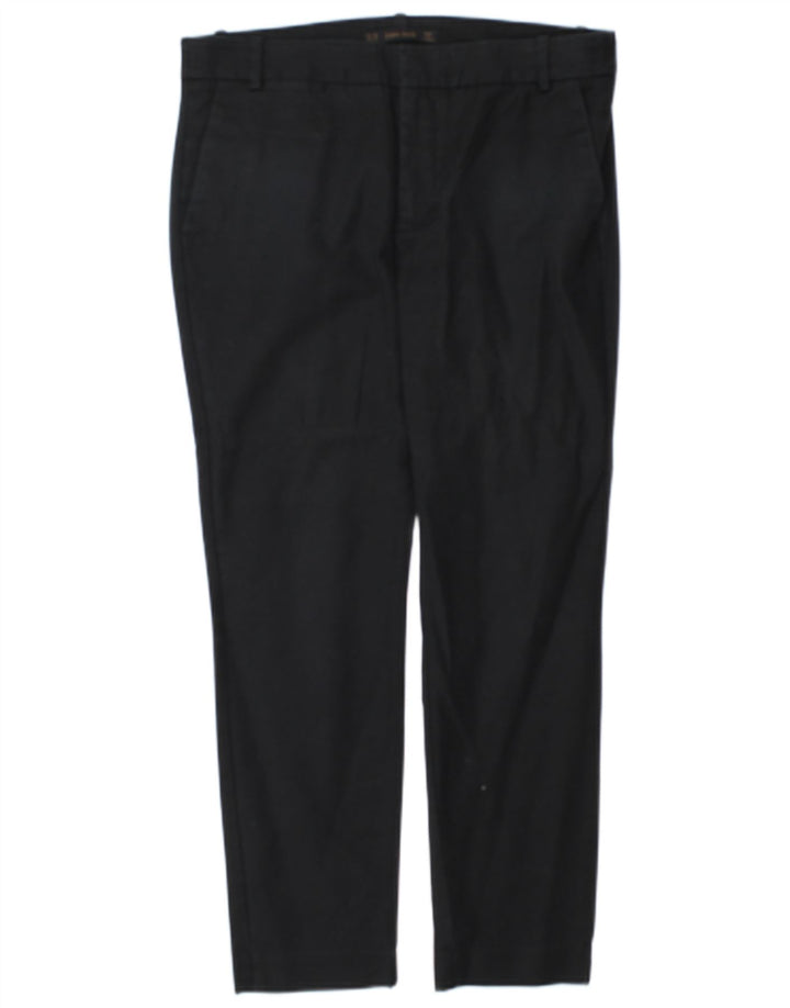 Pantaloni chino slim da donna Zara EU 38 medi W28 L26 blu navy