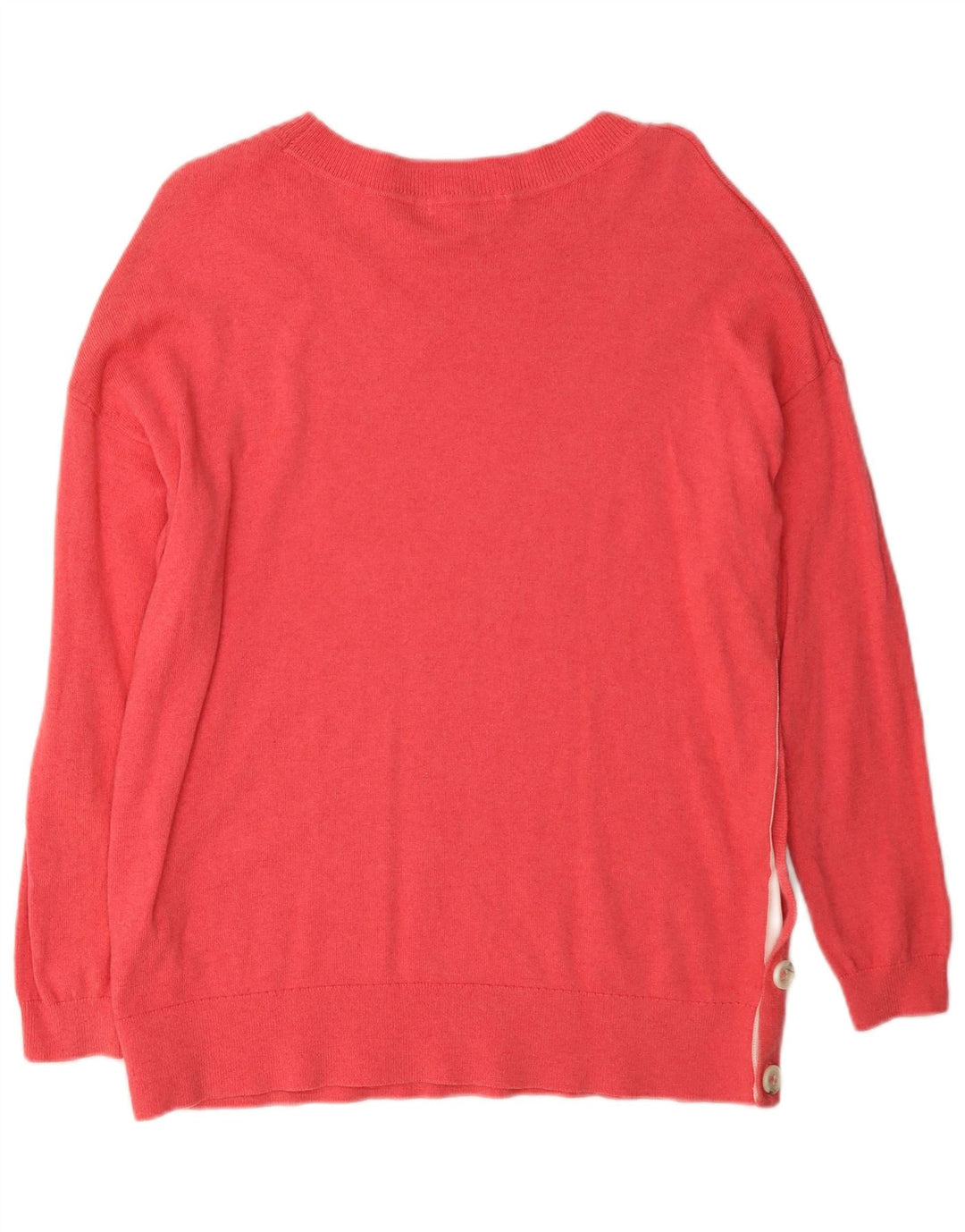 Maglione maglione con scollo a barca da donna Boden UK 14 Viscosa rosa medio