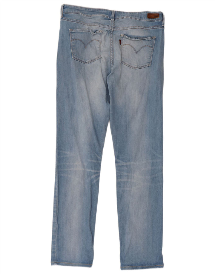 LEVI'S Womens Slight Curve Classic Rise Slim Jeans W30 L29 Blue Cotton