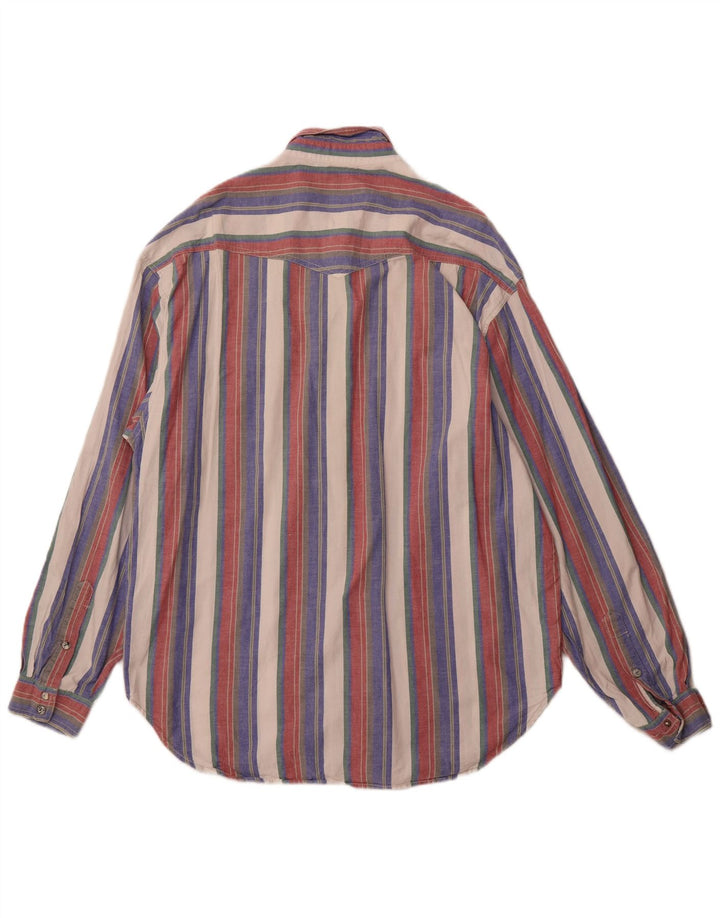Camicia da uomo WRANGLER 2XL cotone a righe multicolore