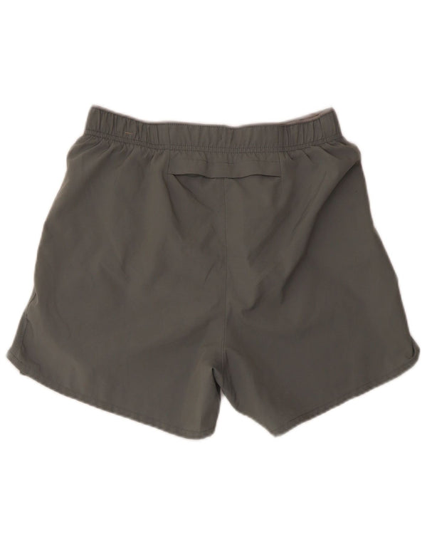 Pantaloncini sportivi Nike Dri Fit da uomo piccoli in poliestere grigio