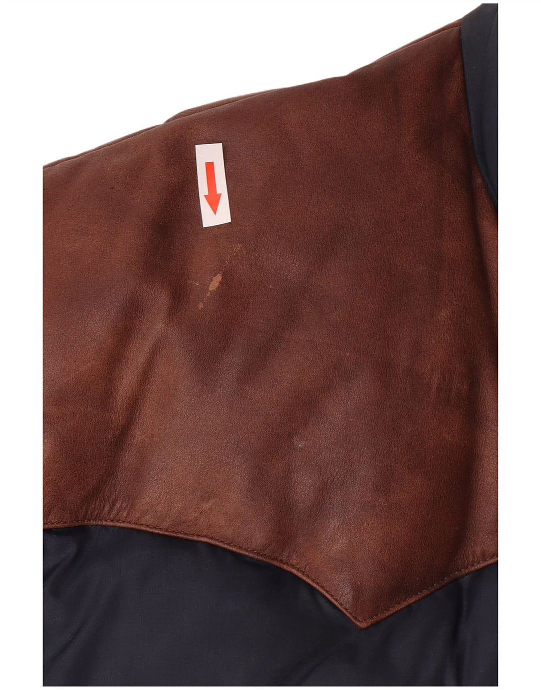 Giacca imbottita da uomo Rifle UK 40 Large Blu Navy Colorblock Poliammide
