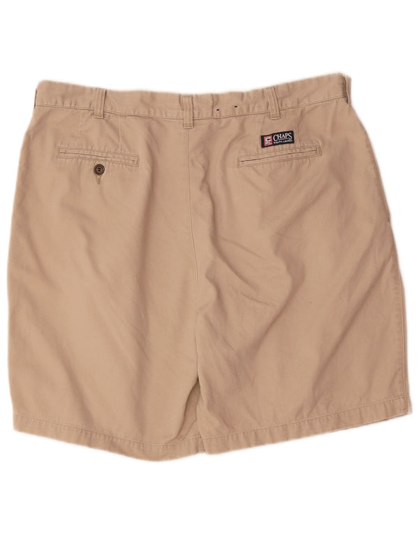 Pantaloncini chino con pegged da uomo Chaps Ralph Lauren W38 XL in cotone beige