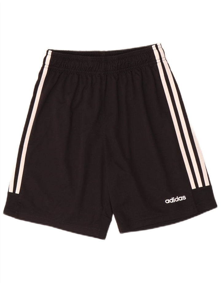Pantaloncini sportivi ADIDAS da bambino 13-14 anni in poliestere nero