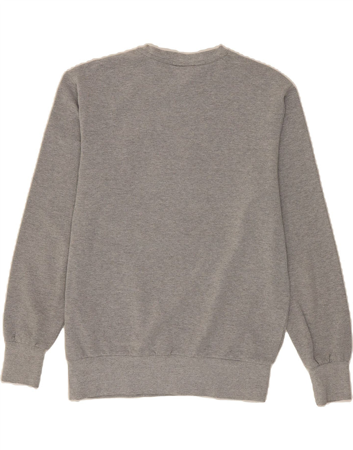 ELLESSE Mens Graphic Sweatshirt Jumper Large Grey Cotton Vintage Ellesse and Second-Hand Ellesse from Messina Hembry 