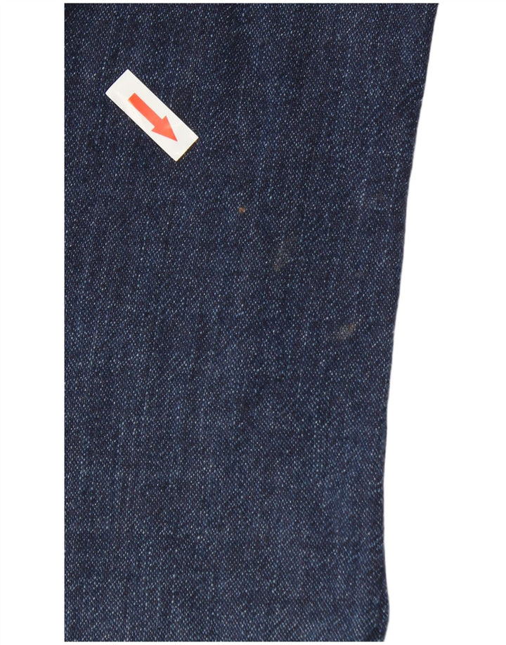 Camicia da uomo Marlboro Classics Large in cotone blu navy