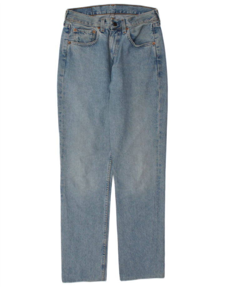 Levi's Donna 595 Jeans dritti W30 L30 Cotone Blu