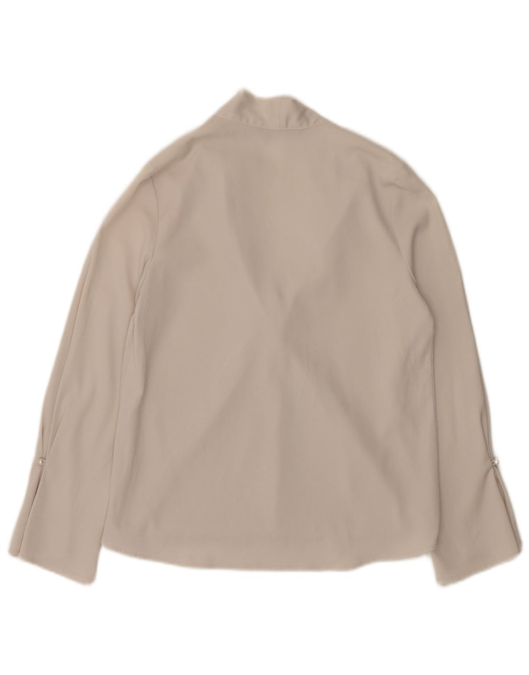 Camicetta oversize a maniche lunghe da donna Zara UK 6 XS bianca