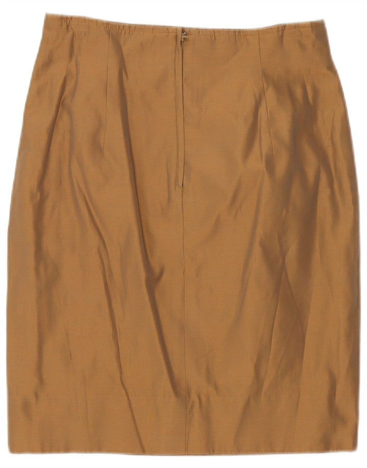 Gonna Tubino Donna Annalisa Ferro IT 44 Media W28 Cotone Marrone