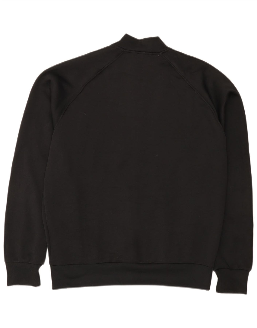 Giacca da ginnastica da uomo Adidas Large nera in poliestere