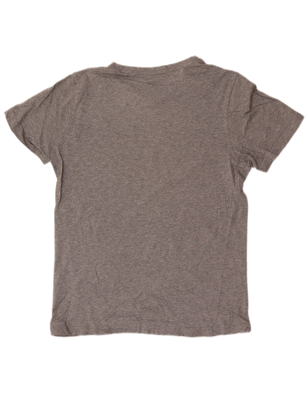 T-shirt grafica da uomo Puma Top in cotone chiazzato grigio medio