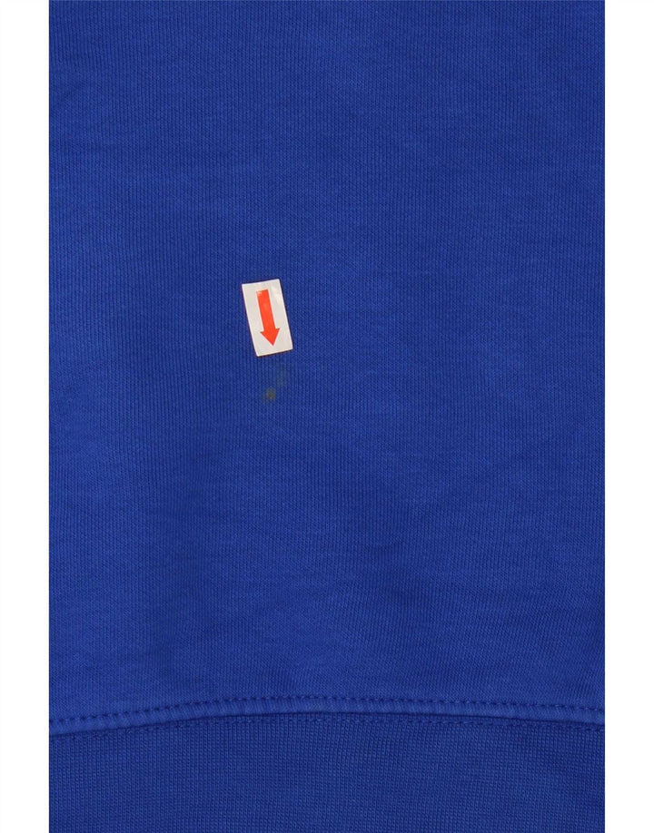 Tommy Hilfiger Uomo Felpa grafica Maglione XL Blu Cotone