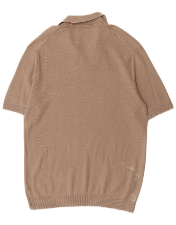 Polo Uomo Massimo Dutti Grande Cotone Grigio