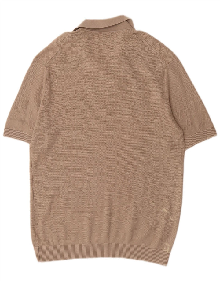 Polo Uomo Massimo Dutti Grande Cotone Grigio