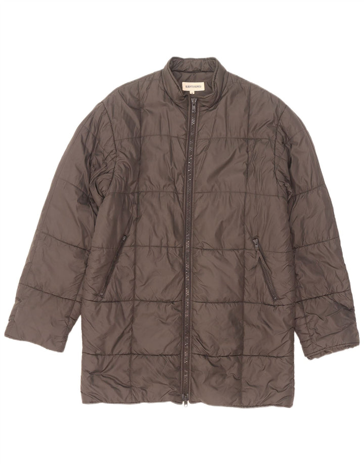 Giacca imbottita da uomo Alberto Aspesi UK 38 Nylon grigio medio