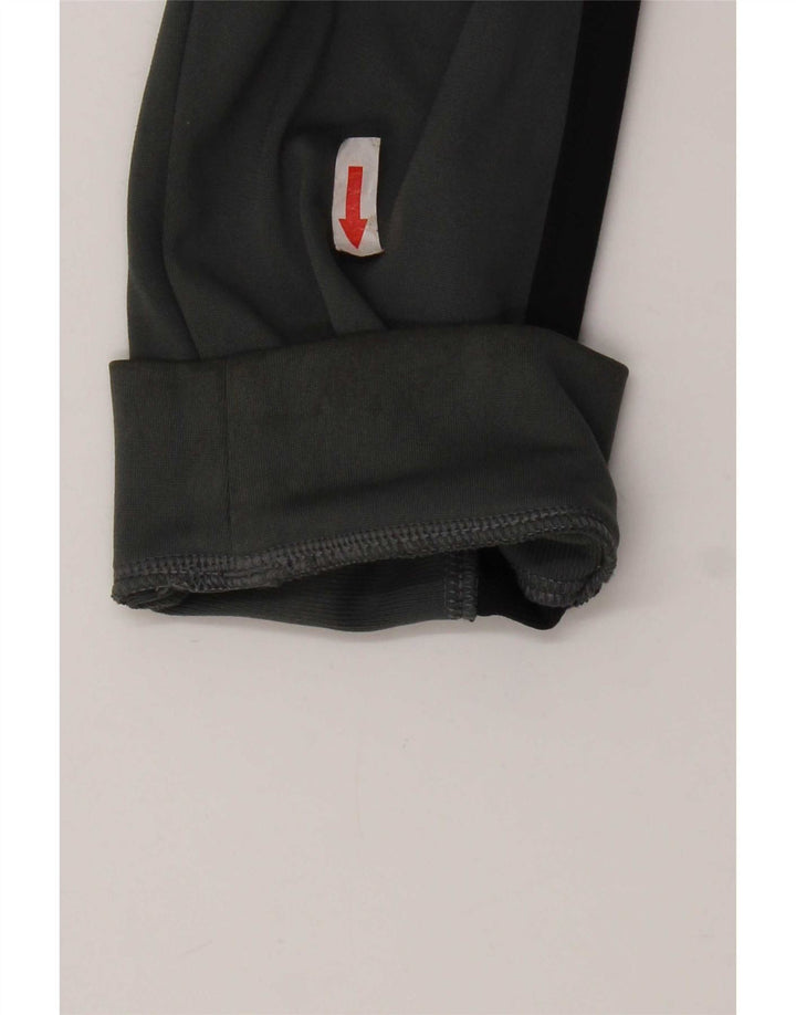 Giacca da ginnastica da uomo Under Armour grande in poliestere color block grigio