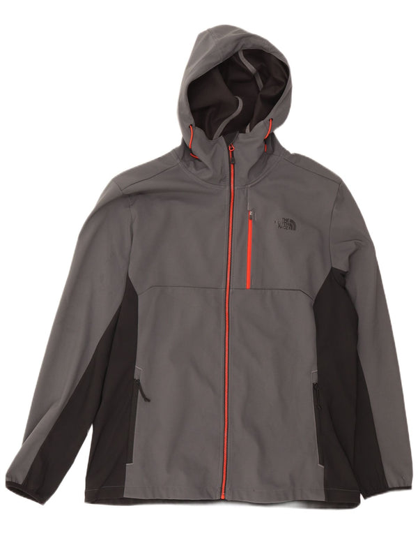 Giacca da tuta da uomo con cappuccio The North Face XL grigio color block