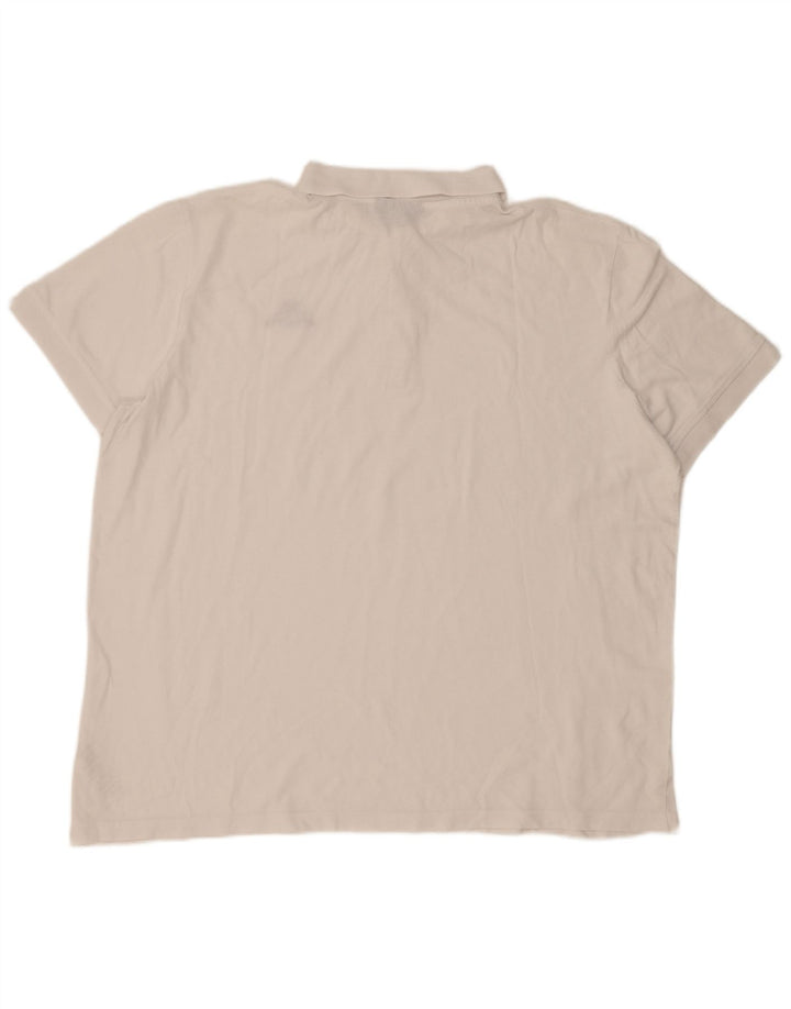 Polo Kappa Uomo 2XL Cotone Bianco