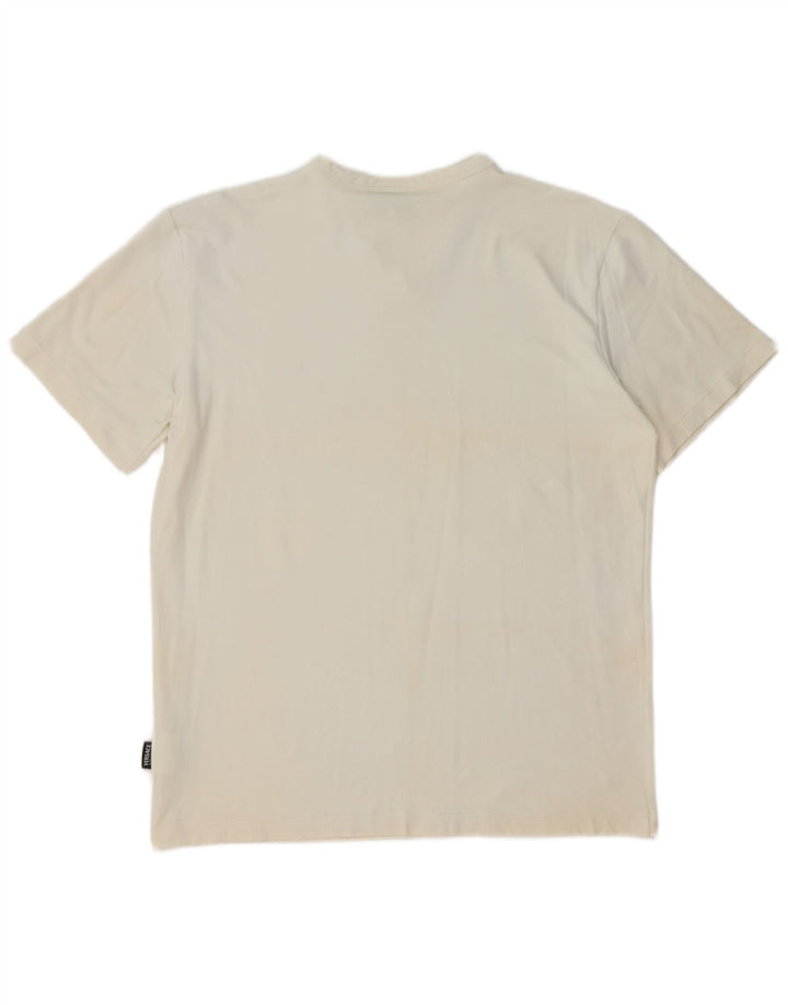 T-shirt Versace da uomo Ittierre Top medio bianco in poliammide
