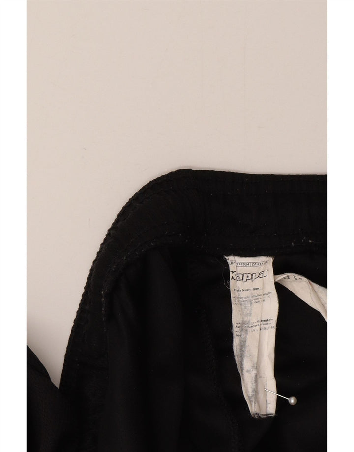 Pantaloni da tuta con grafica Kappa da uomo Joggers XL poliestere nero
