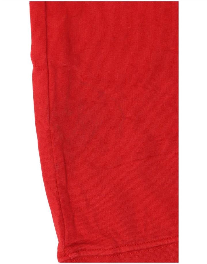Felpa oversize con grafica da donna Pyrex UK 10 piccola in cotone rosso