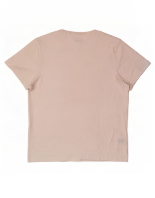 T-shirt da uomo Tommy Hilfiger Top 2XL cotone bianco