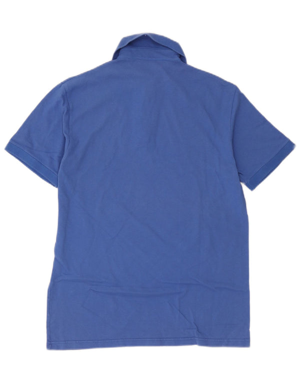 Polo Uomo Etro Cotone Floreale Blu Medio